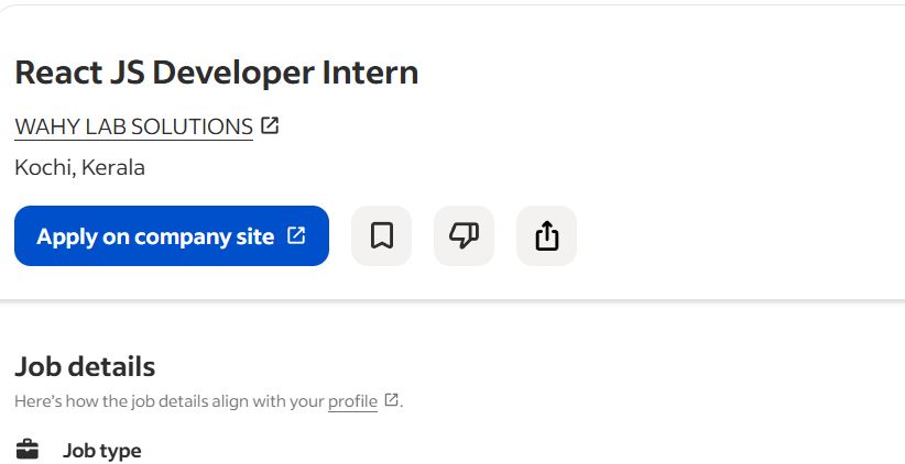 AI, ML & React.js internship jobs in Nelspruit