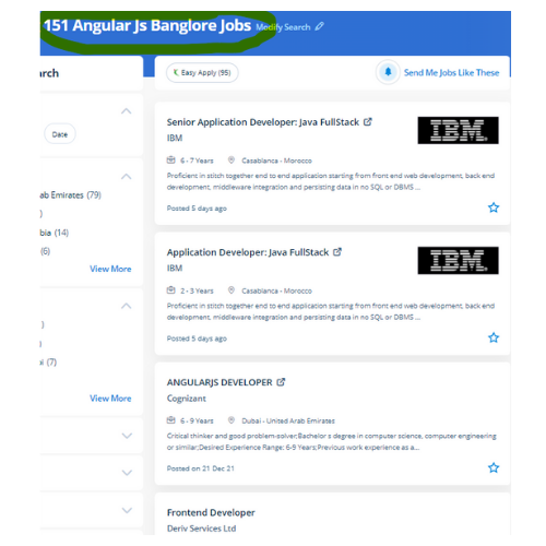 Angular JS internship jobs in Middelburg