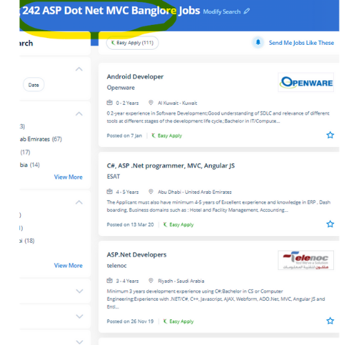 ASP.NET MVC internship jobs in Pietermaritzburg