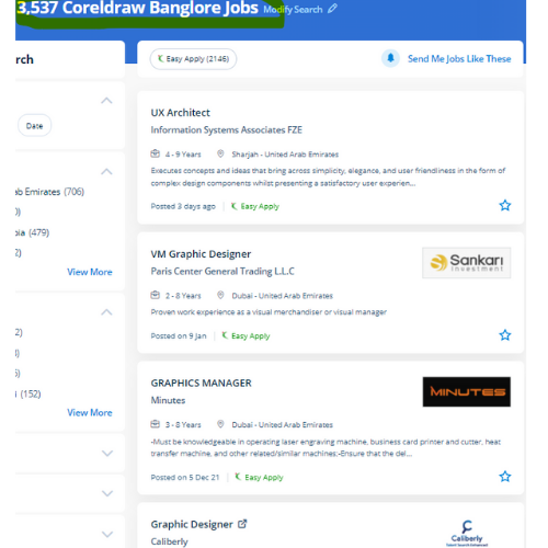 CorelDRAW internship jobs in Empangeni