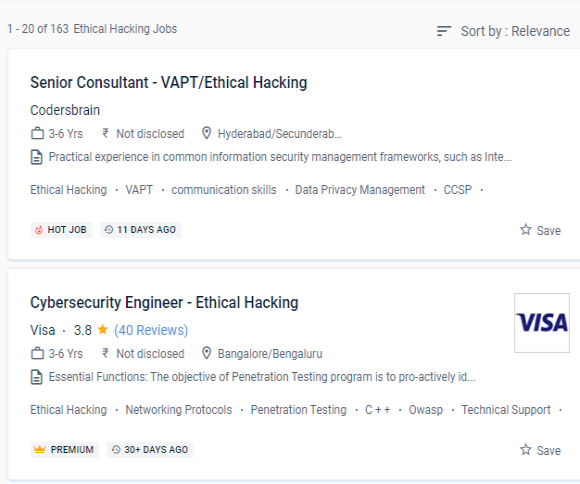 Ethical Hacking internship jobs in Kimberley