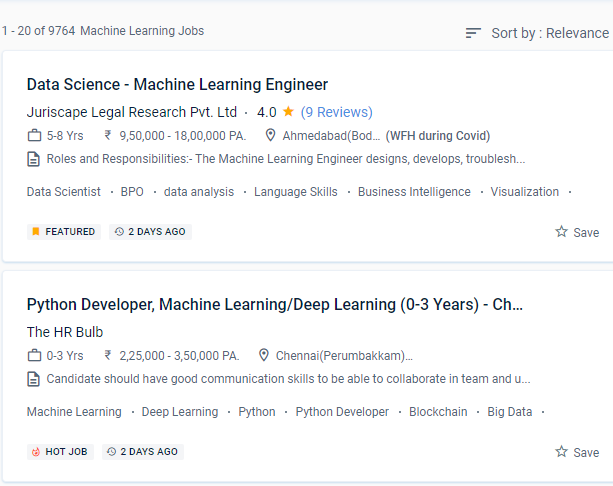 Machine Learning internship jobs in Newcastle