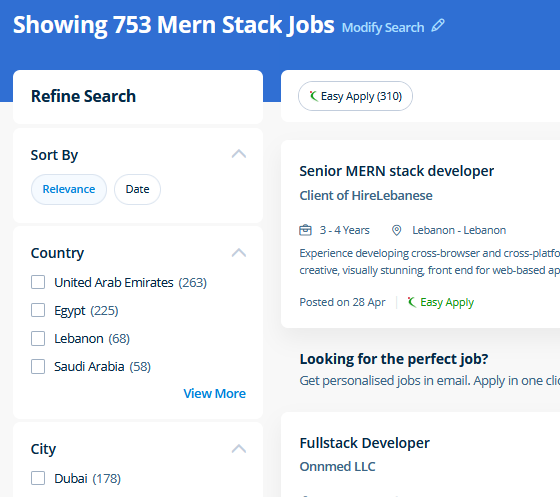 Mern Stack Development internship jobs in Bloemfontein