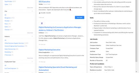 Off-Page SEO internship jobs in Port Elizabeth