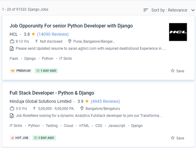 Python/Django internship jobs in Cape Town