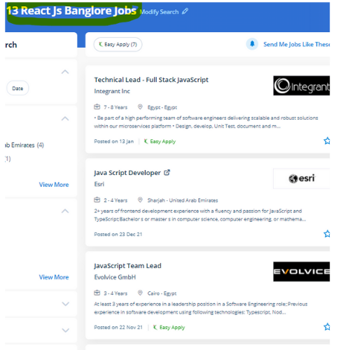 React JS internship jobs in Port Elizabeth