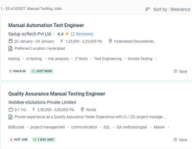 Software Testing (Manual) internship jobs in Johannesburg