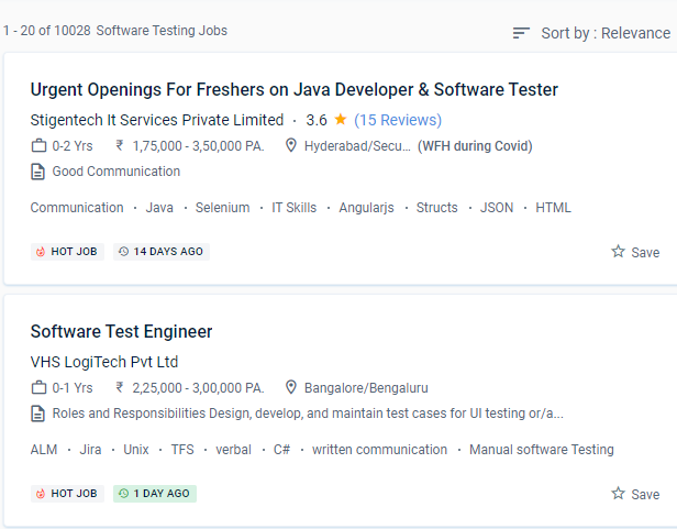 Software Testing internship jobs in Bloemfontein